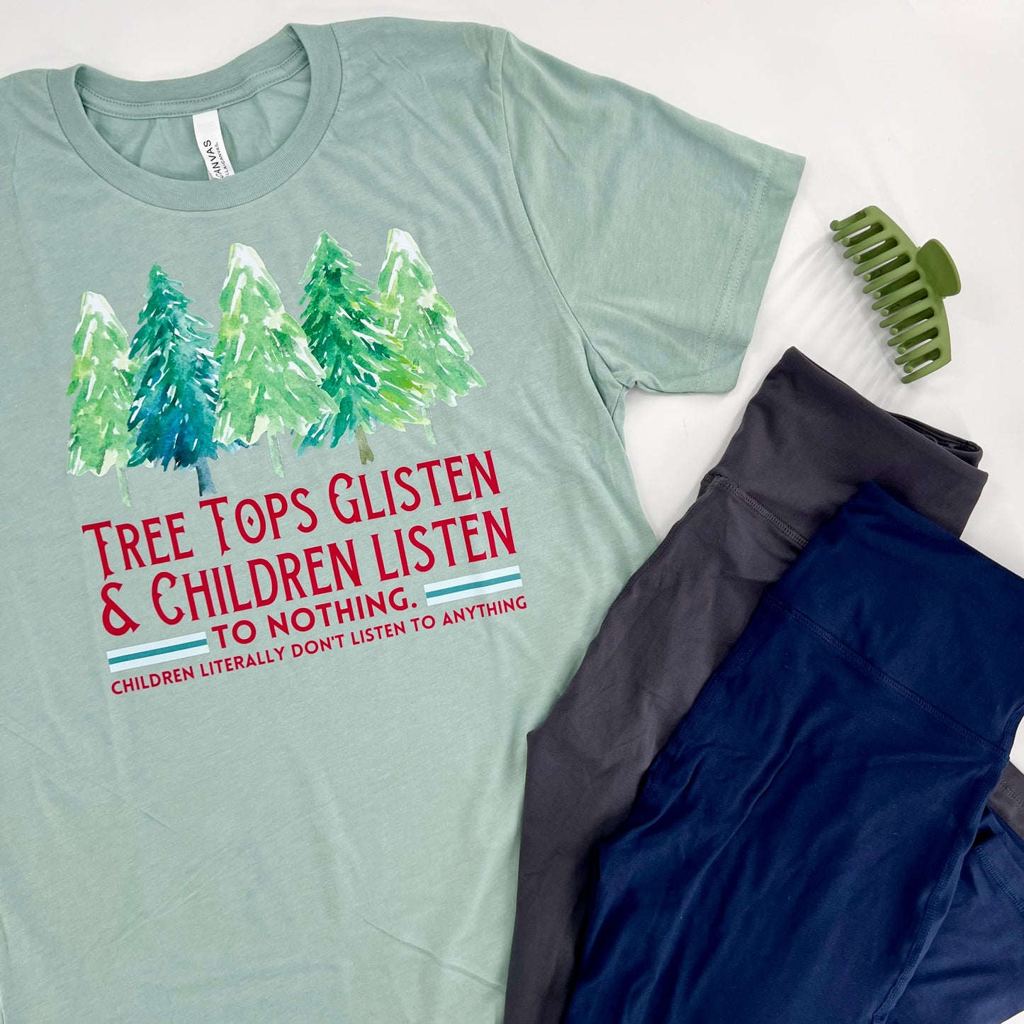 Tree Tops Glisten and Children Listen to Nothing