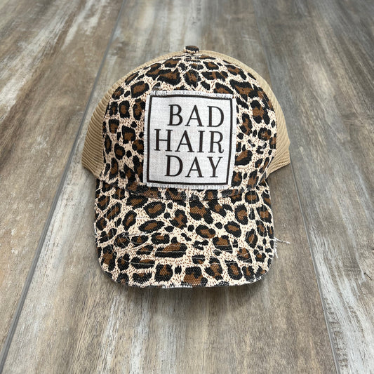 Bad Hair Day Ponytail Hat