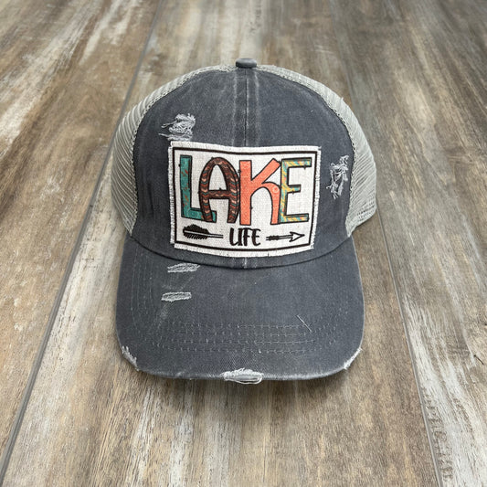 Lake Life Ponytail Hat